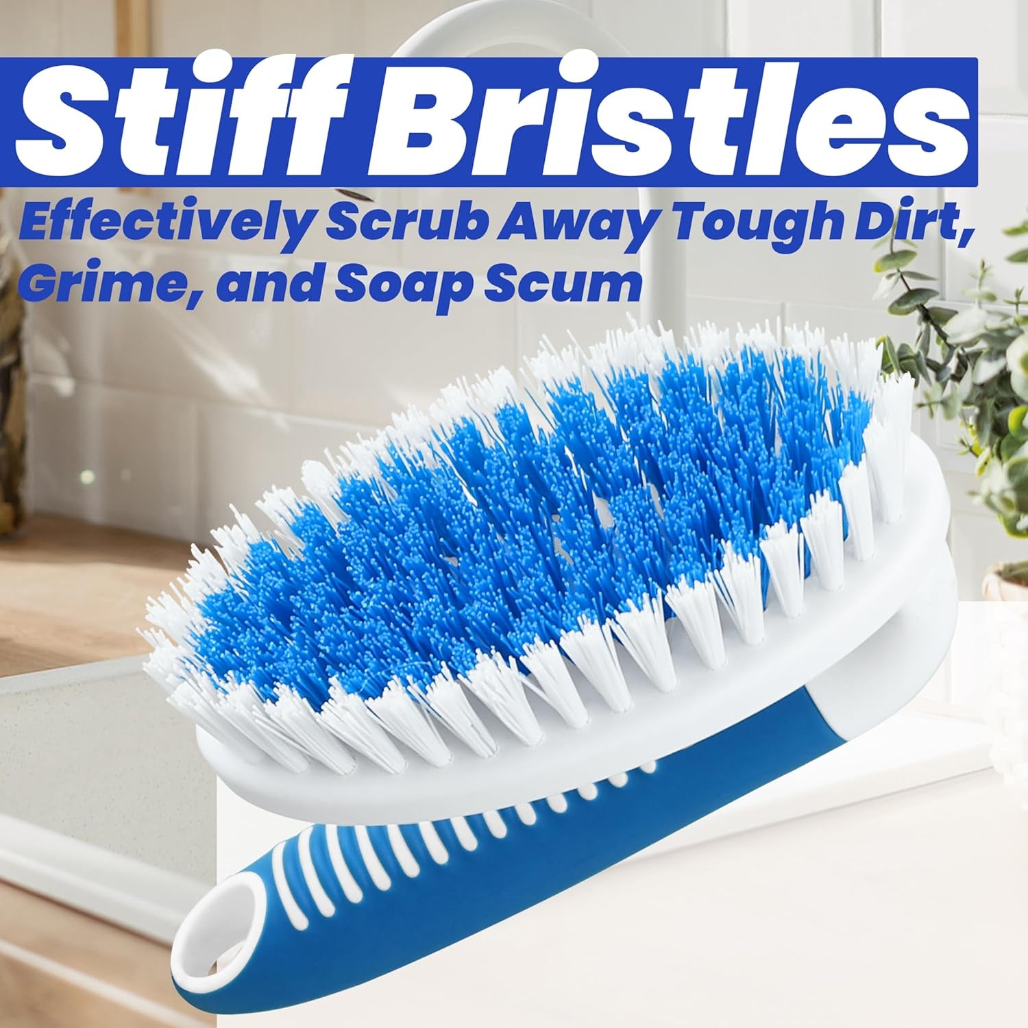2-Pack Small Cleaning Brushes, Cleaning Carpet, Floor, Bathroom, Kitchenware