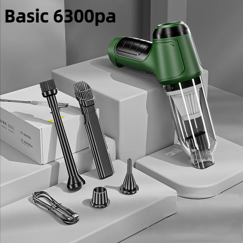 95000Pa Car Wireless Vacuum Cleaner Wet Dry Vacuum Cleaner Cordless Handheld Auto Vacuum Home & Dual Use Mini Vacuum Cleaner